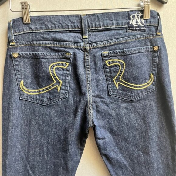 Rock & Republic skinny slim fit denim jeans Sz 28 - Picture 3 of 12